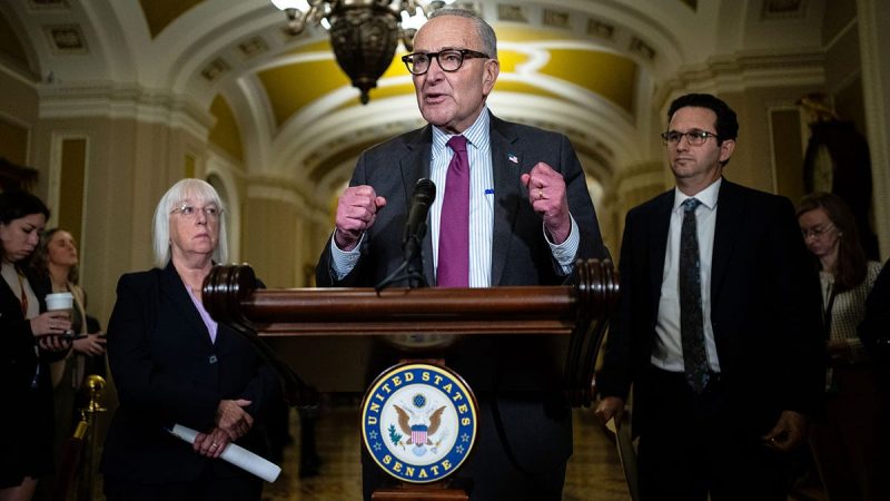 Schumer again blocks GOP bid to reopen government as air traffic controllers go unpaid